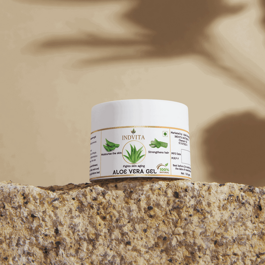 Pure Aloe vera Gel - Premium & Natural - INDVITA
