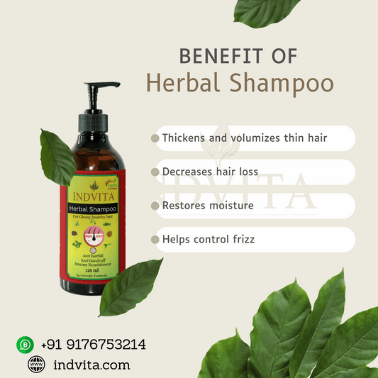 Strength & Shine: Herbal Repair Shampoo - INDVITA