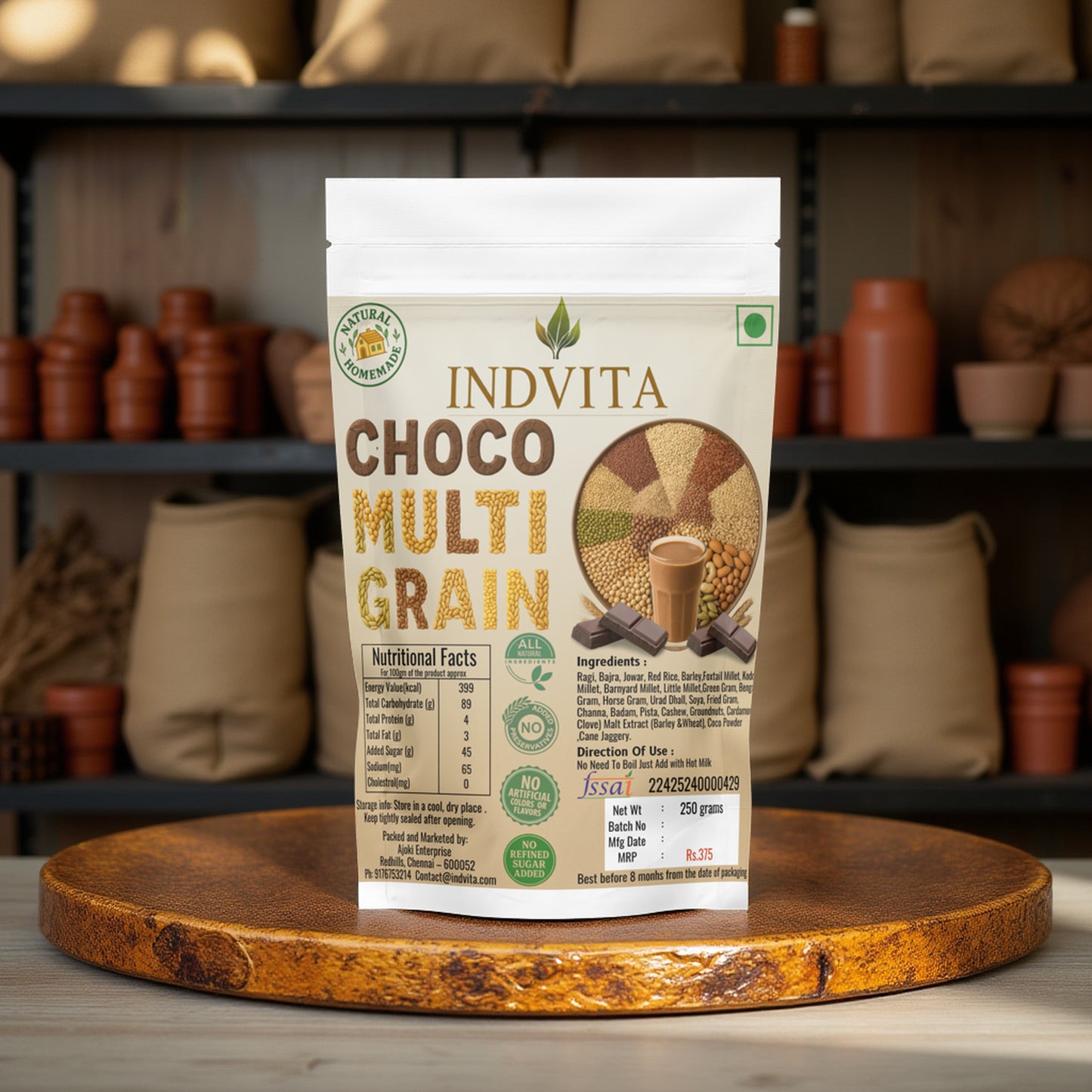 Premium Choco Multigrain Health Mix – Wholesome Nutrition with a Choco Twist