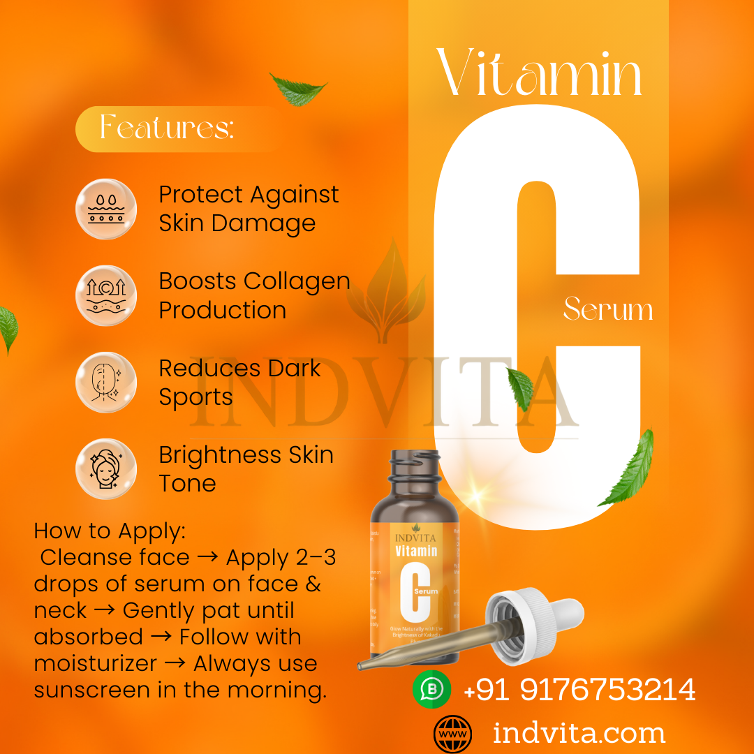 Vitamin C 5% Serum + 2% Kakadu Plum – Brightness Powered by Nature  30ml