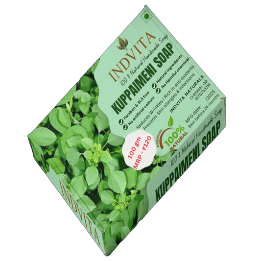 Cold Processed - Kuppaimeni Soap - INDVITA